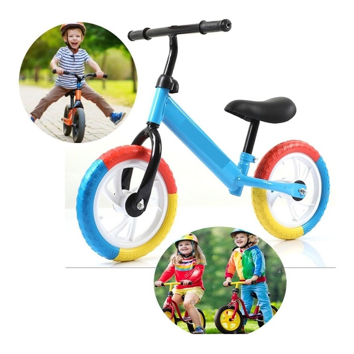GENERICO - Bicicleta Equilibrio Sin Pedales Niños Principiantes