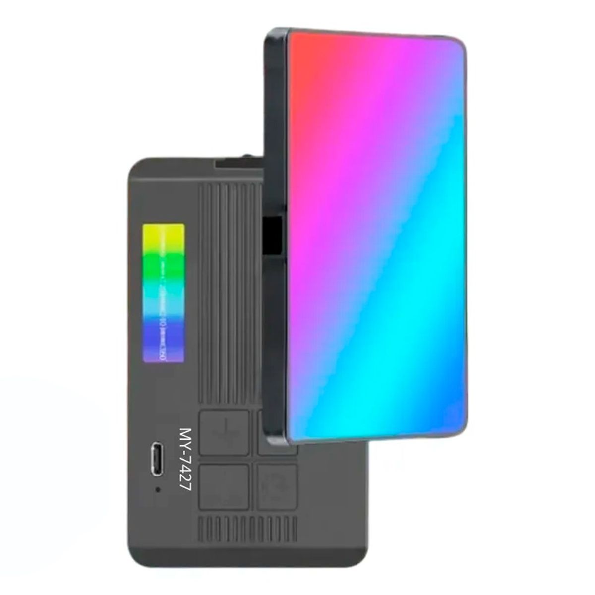 GENERICO - Luz Rgb Portátil Para Selfies Videos Ajustable Camaras