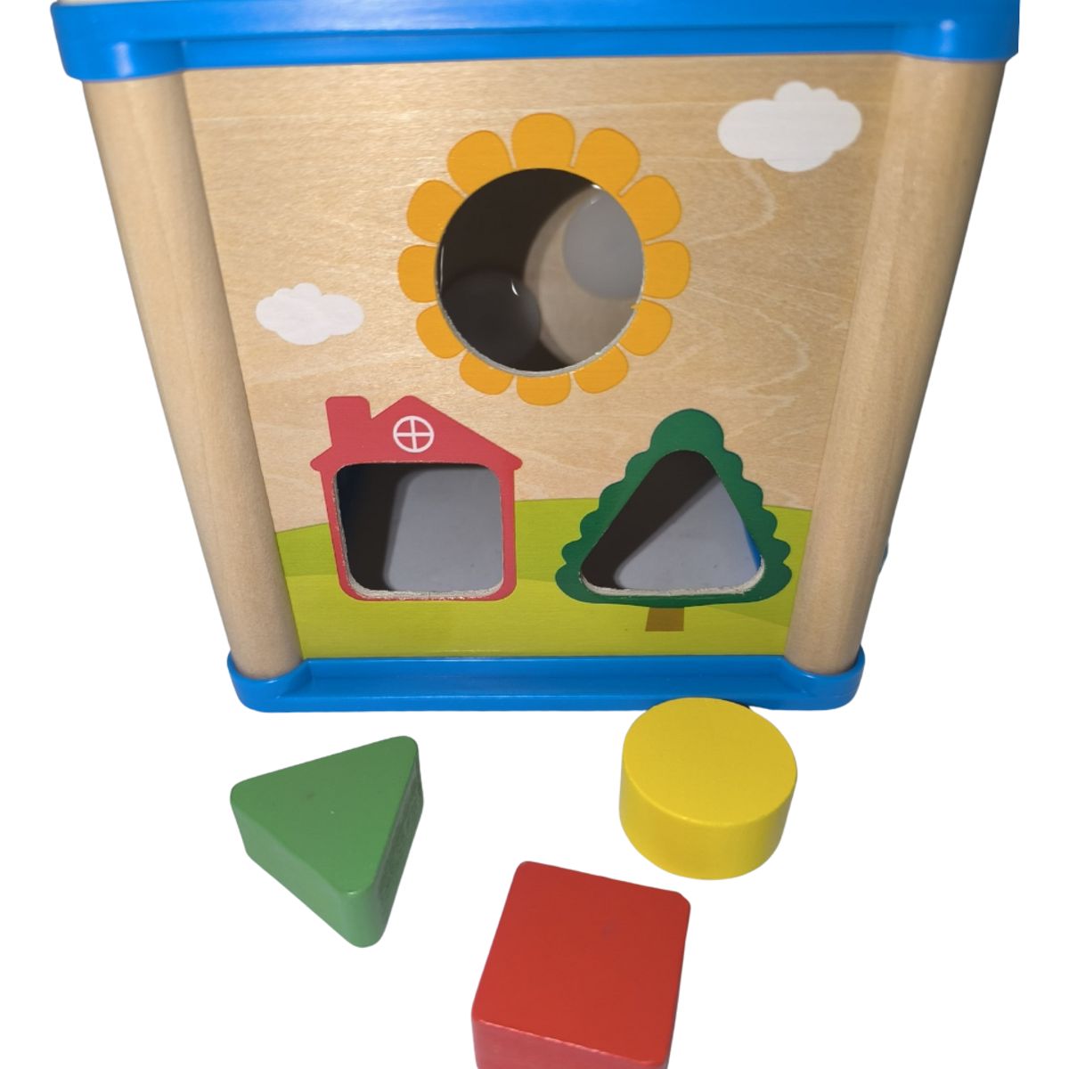 GENERICO - Cubo Montessori Didáctico De Madera Con Laberinto Infantil
