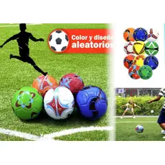 GENERICO - Pelota De Fútbol Diseño Infantil Grande Azul