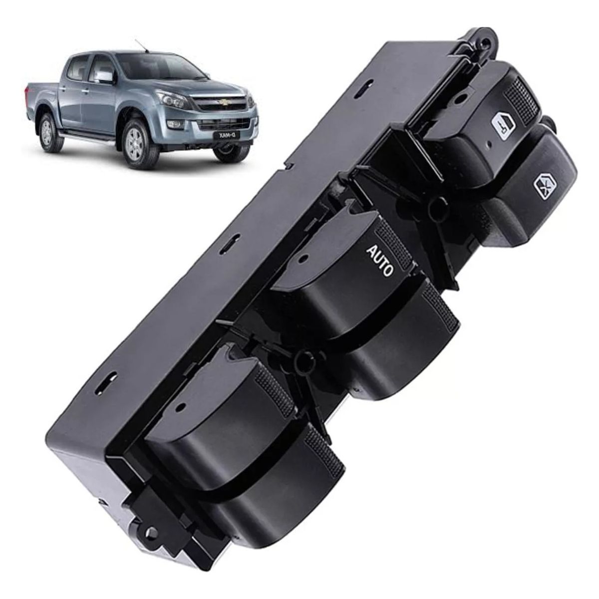 GENERICO - Botonera Alzavidrio Para Chevrolet Dmax 2012-2019 D-max