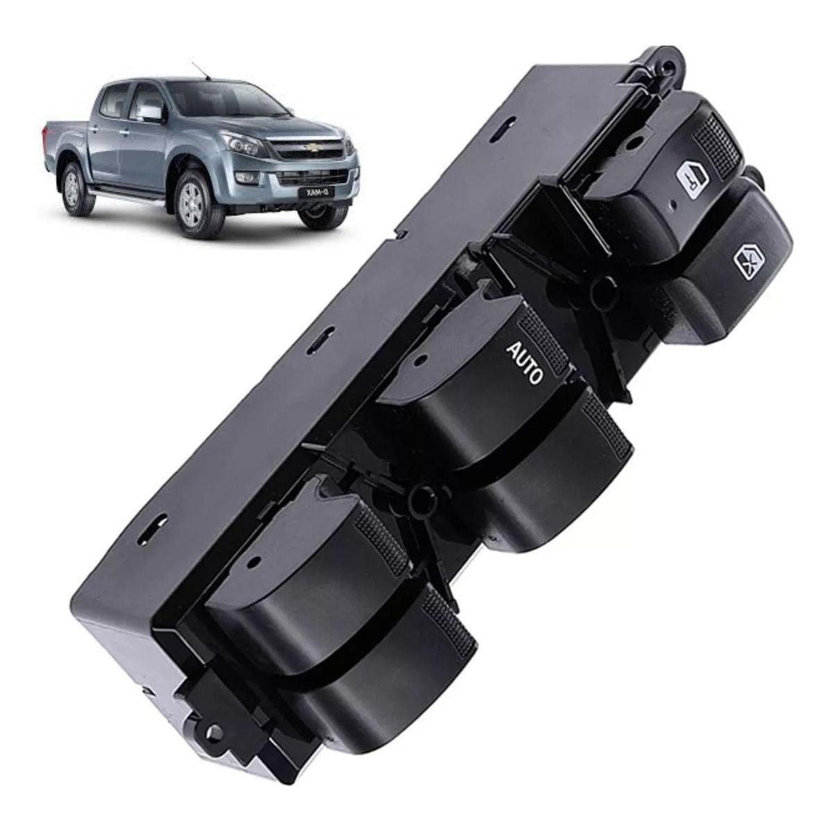 GENERICO - Botonera Alzavidrio Para Chevrolet Dmax 2012-2019 D-max