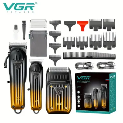 Imagen 2 del producto Barber Combo Profesional V644 Clipper + Trimmer + Shaver