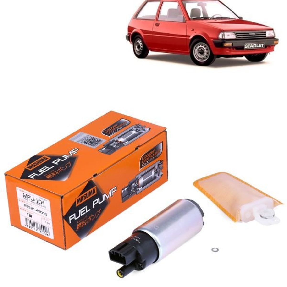 GENERICO - Bomba Bencina Masuma Toyota Starlet IVHatchbackP80 MPU-101