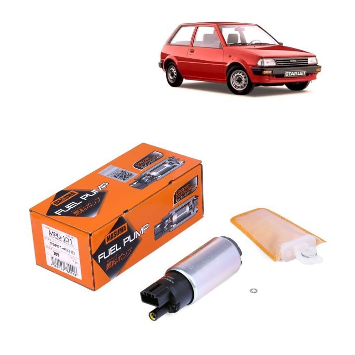 GENERICO - Bomba Bencina Masuma Toyota Starlet IVHatchbackP80 MPU-101