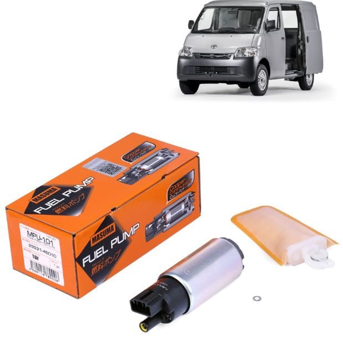 GENERICO - Bomba de Bencina Para Toyota Liteace Bus Año 92-98 MPU-101