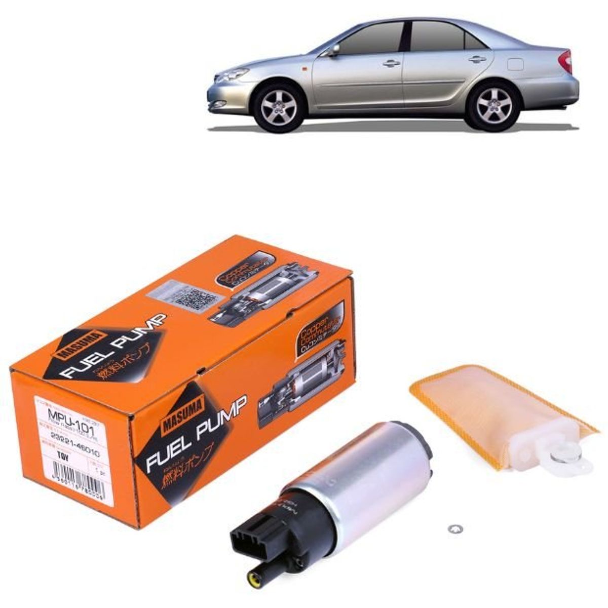 GENERICO - Bomba de Bencina Masuma Para Toyota Camry Año 01-06 MPU-101