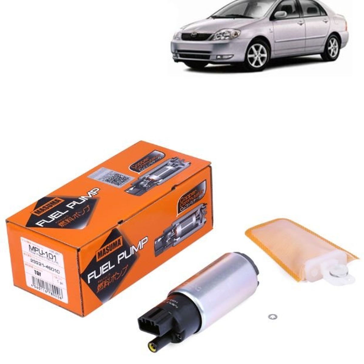 GENERICO - Bomba de Bencina Para Toyota Corolla IX H Año 01-07 MPU-101