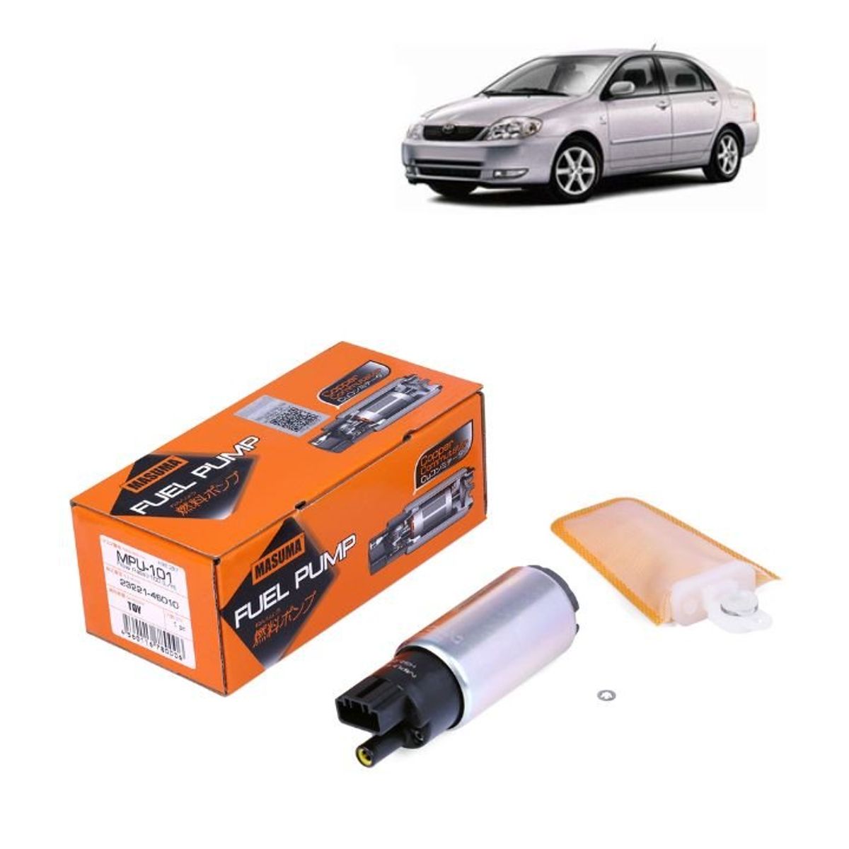 GENERICO - Bomba de Bencina Para Toyota Corolla IX H Año 01-07 MPU-101