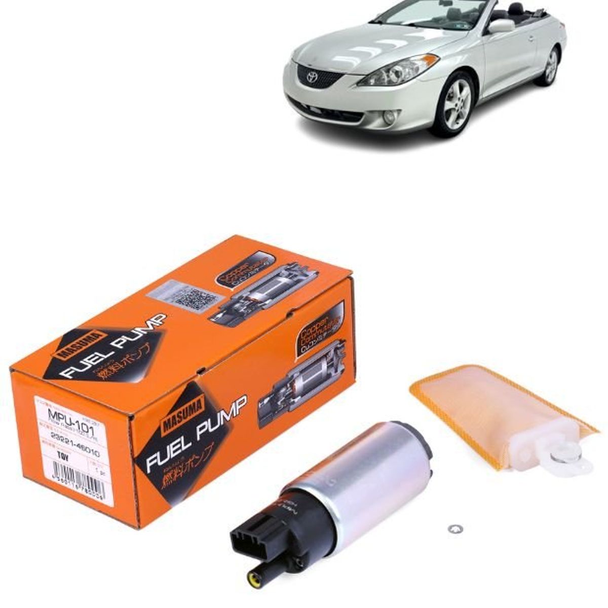 GENERICO - Bomba de Bencina Para Toyota Solara II Coupé Año01-08MPU-101