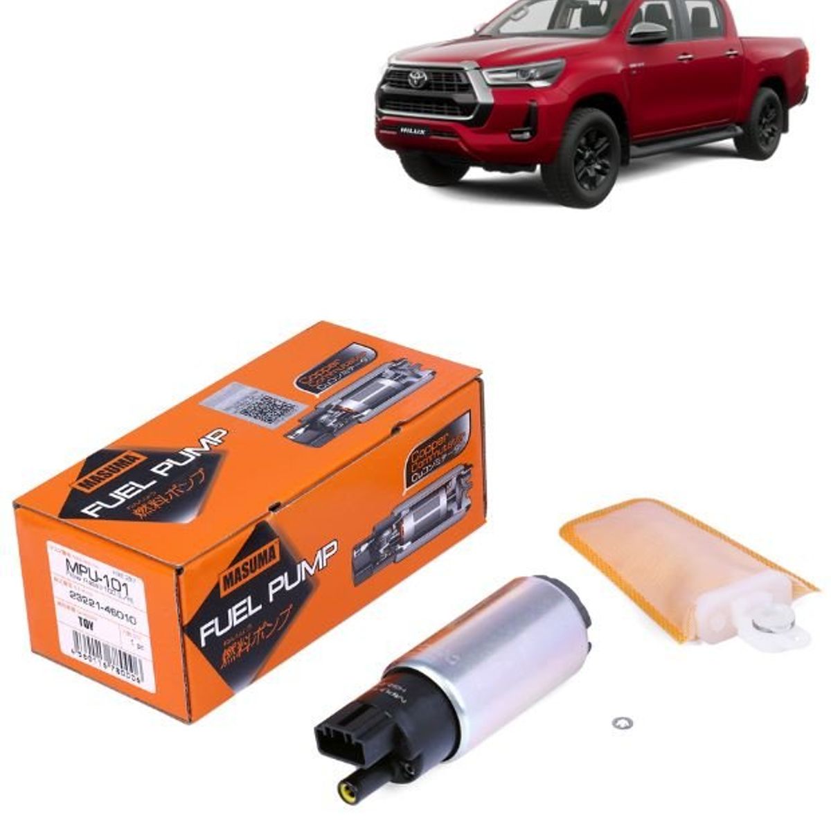 GENERICO - Bomba de Bencina Masuma Para Toyota Hilux V Año88-99 MPU-101