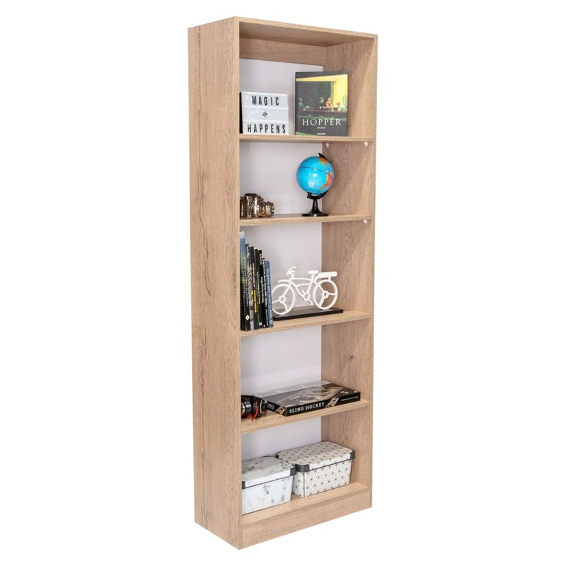 TUHOME - Estante Home-E M3 5 Niveles Macadamia