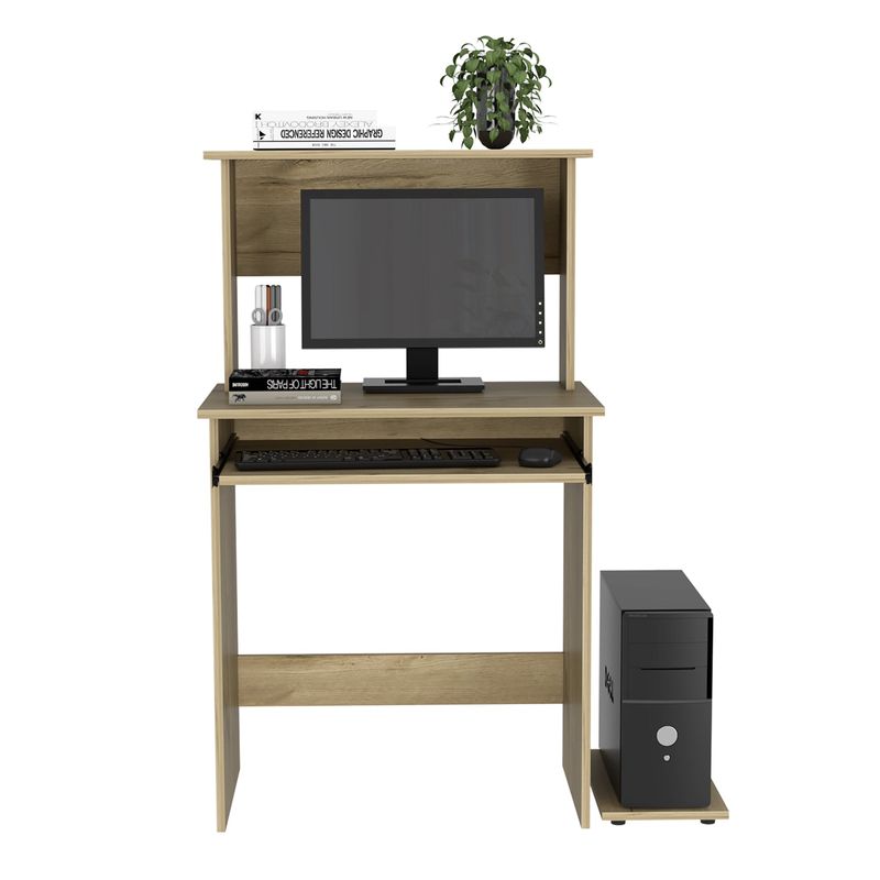 TUHOME - Escritorio Recto + Modulo Torre Pc Duna 119X69X45 Cm