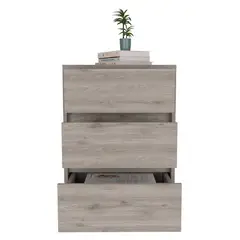 TUHOME - Cajonera De Office 3 Cajones Duna 66X46.4X45.3 Cm