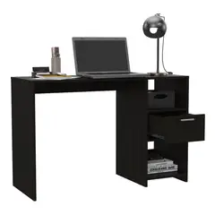 TUHOME - Escritorio Office W-110 Wengue 73X110X43 Cm