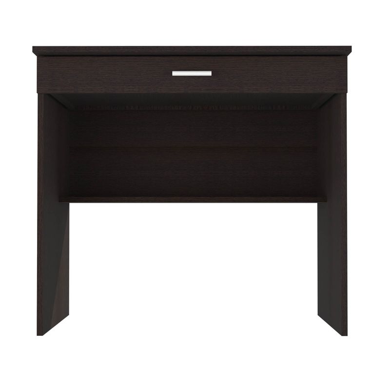 TUHOME - Escritorio Office W-80 Con 1 Cajon Wengue 73X80X49.8 Cm