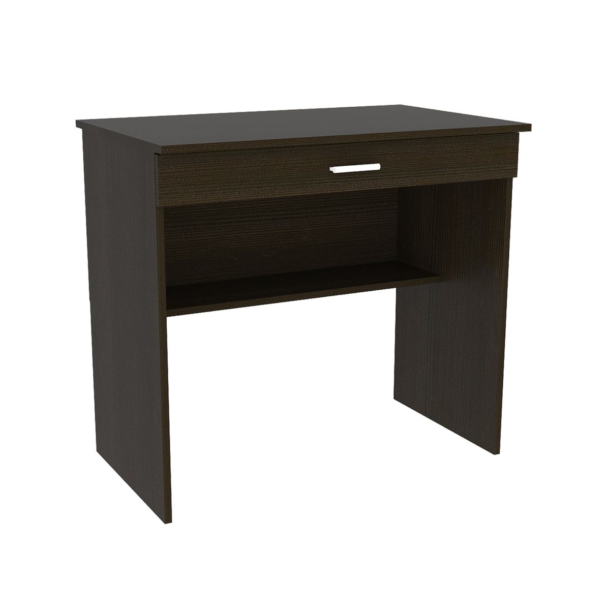 TUHOME - Escritorio Office W-80 Con 1 Cajon Wengue 73X80X49.8 Cm