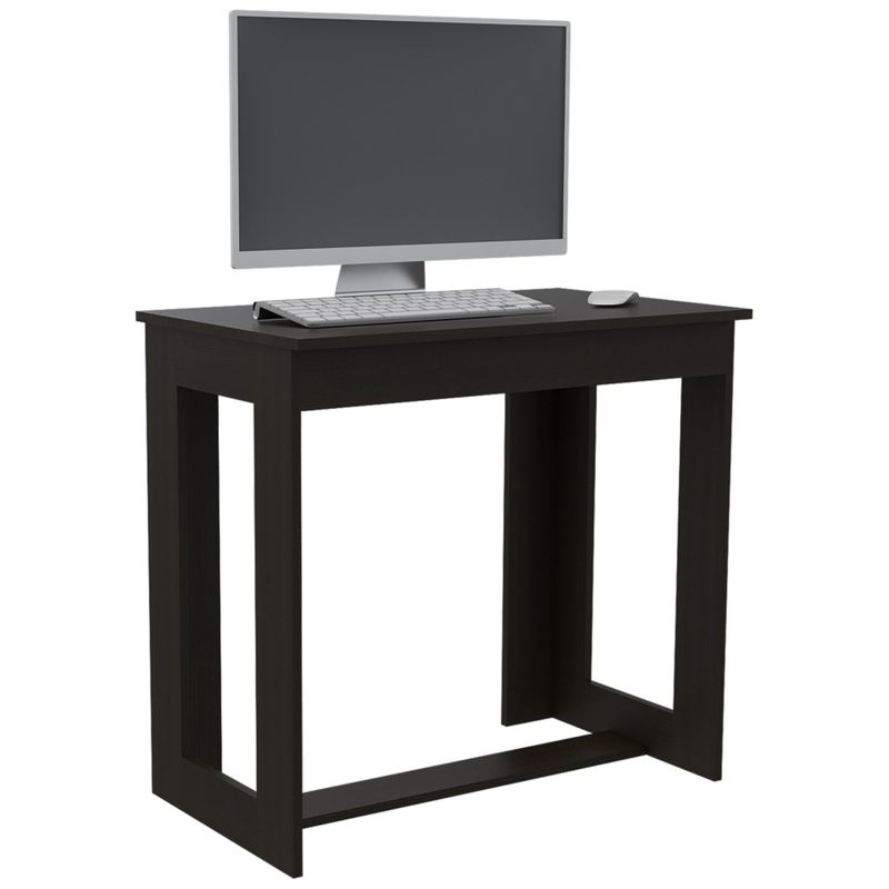TUHOME - Escritorio Office W-80 Wengue 74.5X80.1X47.1 Cm