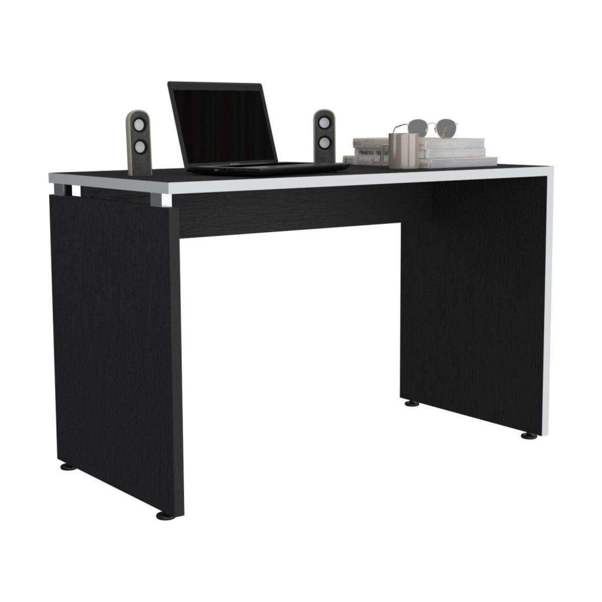 TUHOME - Escritorio - Blanco y Marquez 75x120x60 cm