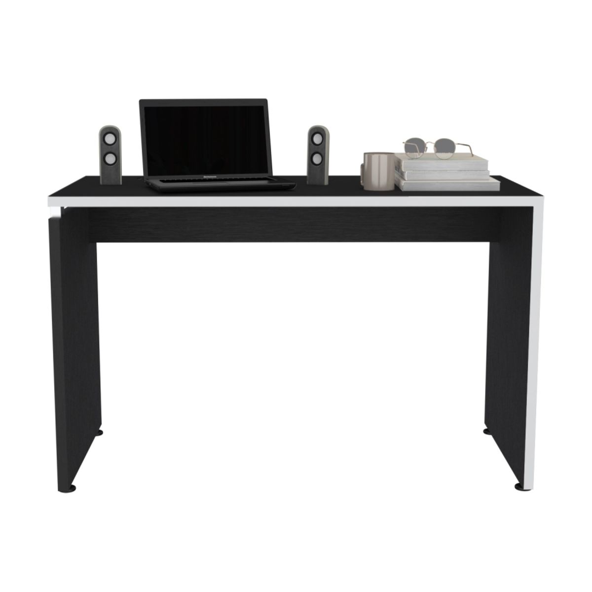 TUHOME - Escritorio - Blanco y Marquez 75x120x60 cm