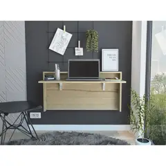 TUHOME - Escritorio - Café Claro 51.5x100x45.8 cm