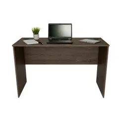 TUHOME - Escritorio Recto Malibu Coñac 75X120X53 Cm