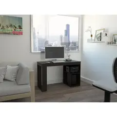 TUHOME - Escritorio Astana Wengue 73.5X120X50 Cm