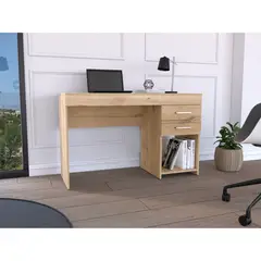 TUHOME - Escritorio Hazel 2 Cajones 120X75X45.4 Cm Duna