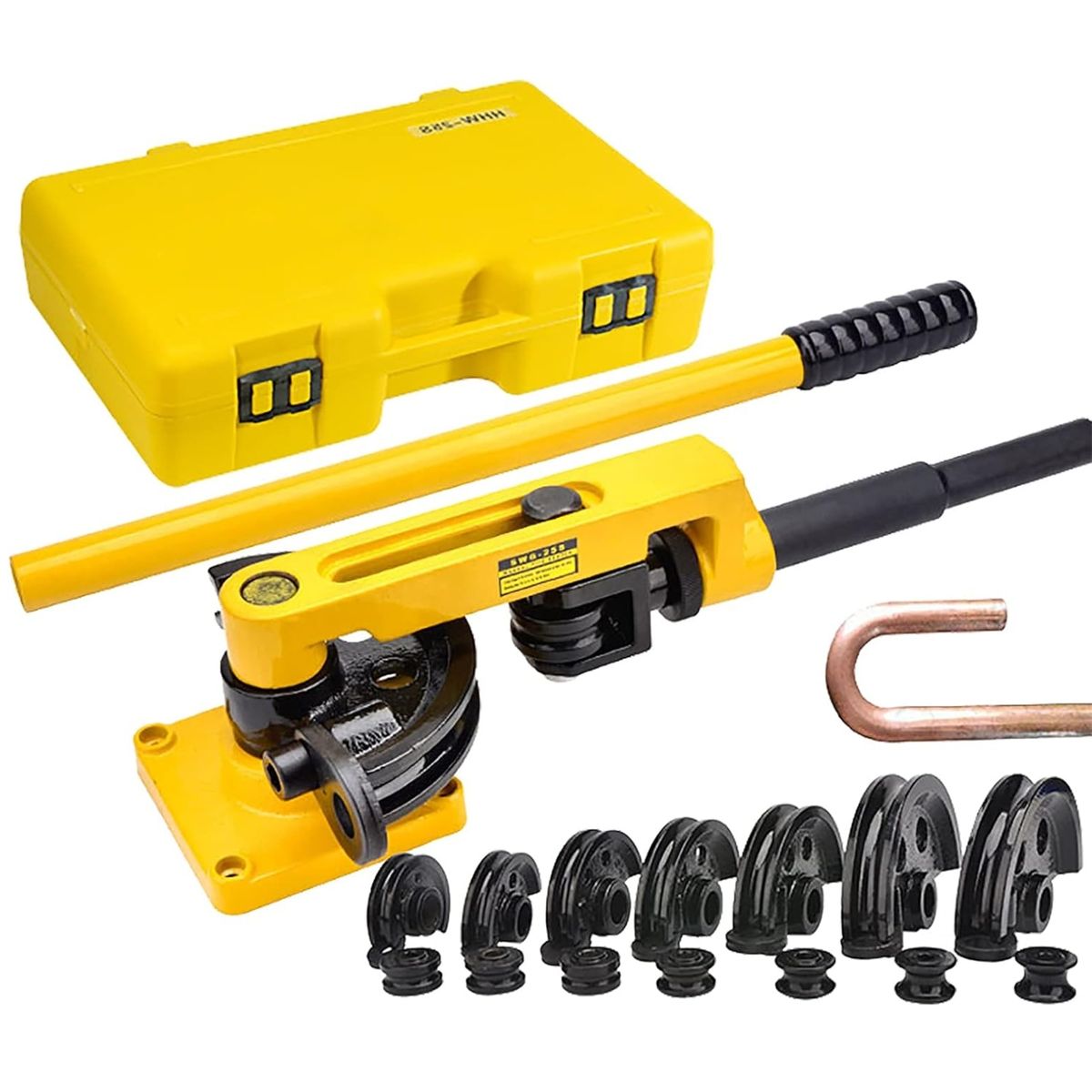 GENERICO - Dobladora Curvadora De Tubos Manual Hasta 1 Pulgada Tlp