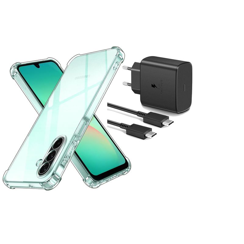 GENERICO - CARCASA PARA GALAXY A26 5G + CARGADOR 45W CARGA RAPIDA