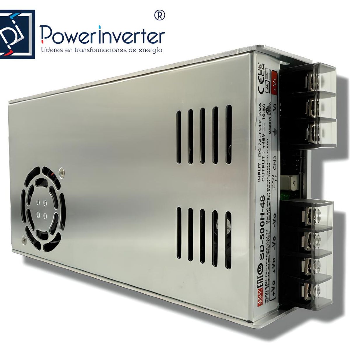 GENERICO - FUENTE DE PODER - SWITCHING 72-144VDC 48VDC 1500W 105A - SD-500H-48