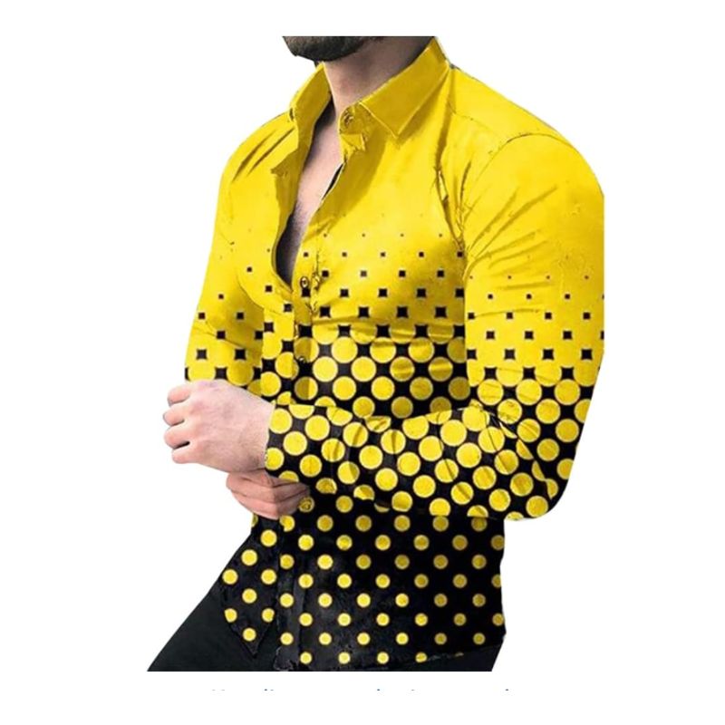 XPRESS RECHARGE - Camisa con diseños a la moda para hombres