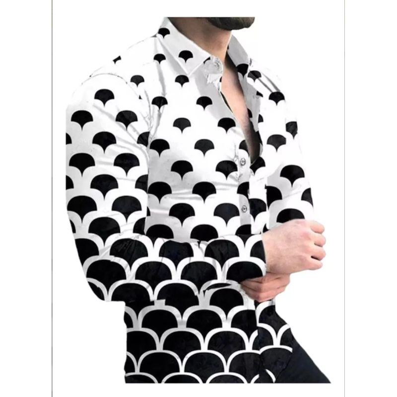 XPRESS RECHARGE - Camisa con diseños a la moda para hombres