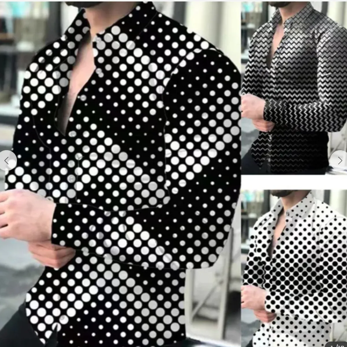 XPRESS RECHARGE - Camisa con diseños a la moda para hombres