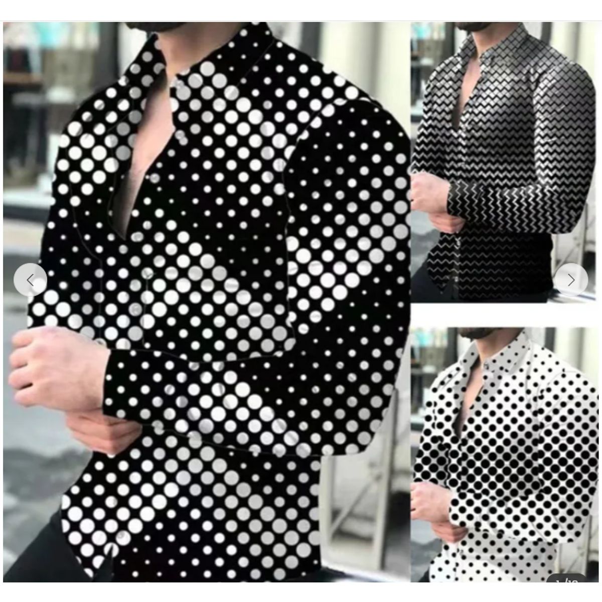 XPRESS RECHARGE - Camisa con diseños a la moda para hombres