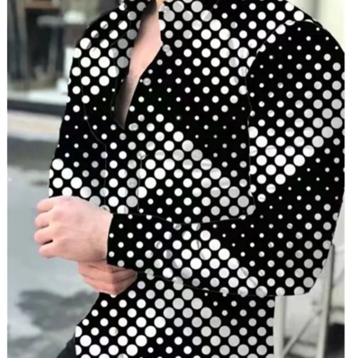 XPRESS RECHARGE - Camisa con diseños a la moda para hombres