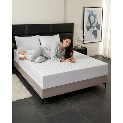 Imagen 2 del producto Cubrecolchón Impermeable 1 Plaza Protección Total y Máximo Confort