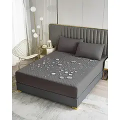 GENERICO - Cubrecolchón Impermeable 2 Plazas Protección Total y Máximo Confort