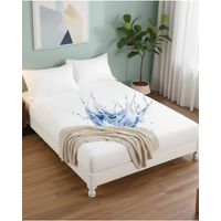 Cubrecolchón Impermeable Plaza y Media Protección Total y Máximo Confort