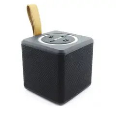 DBLUE - Parlante Bluetooth Portátil Cuadrado 8w Color Negro - Ps