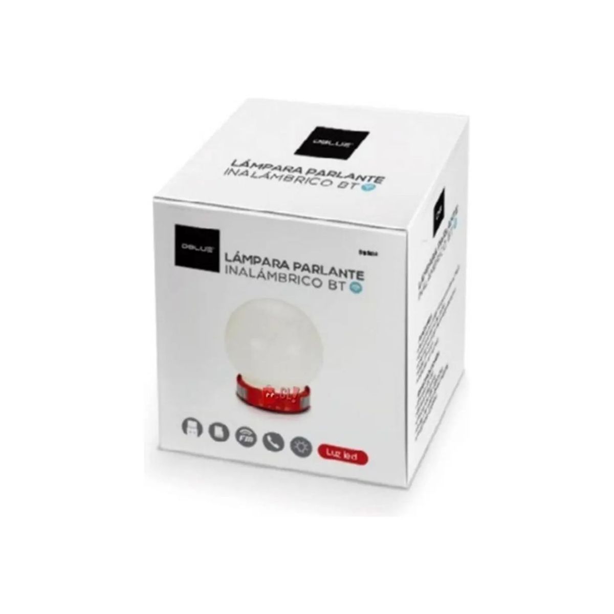 DBLUE - Parlante Bluetooth Con Lámpara Led - Ps