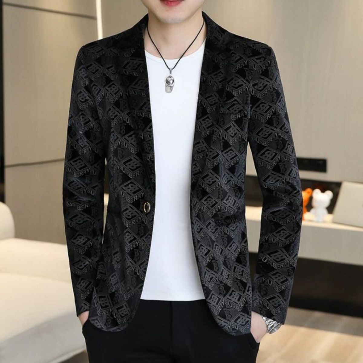 XPRESS RECHARGE - Blazer lujo casual para hombre