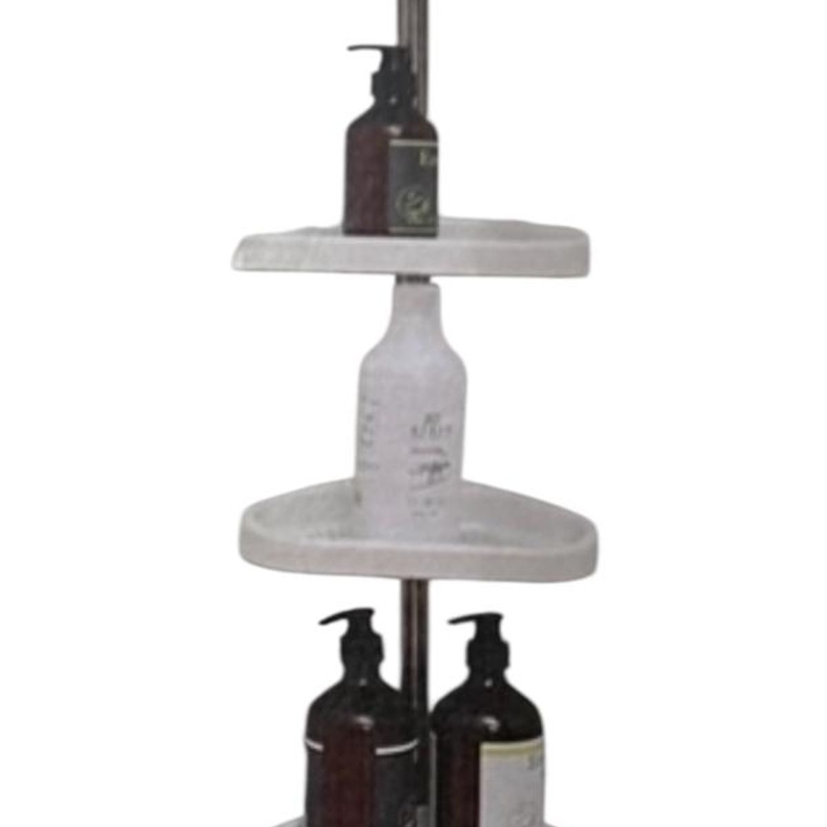 GENERICO - Organizador Esquinero Ducha Para Baño Multiuso 4 Pisos