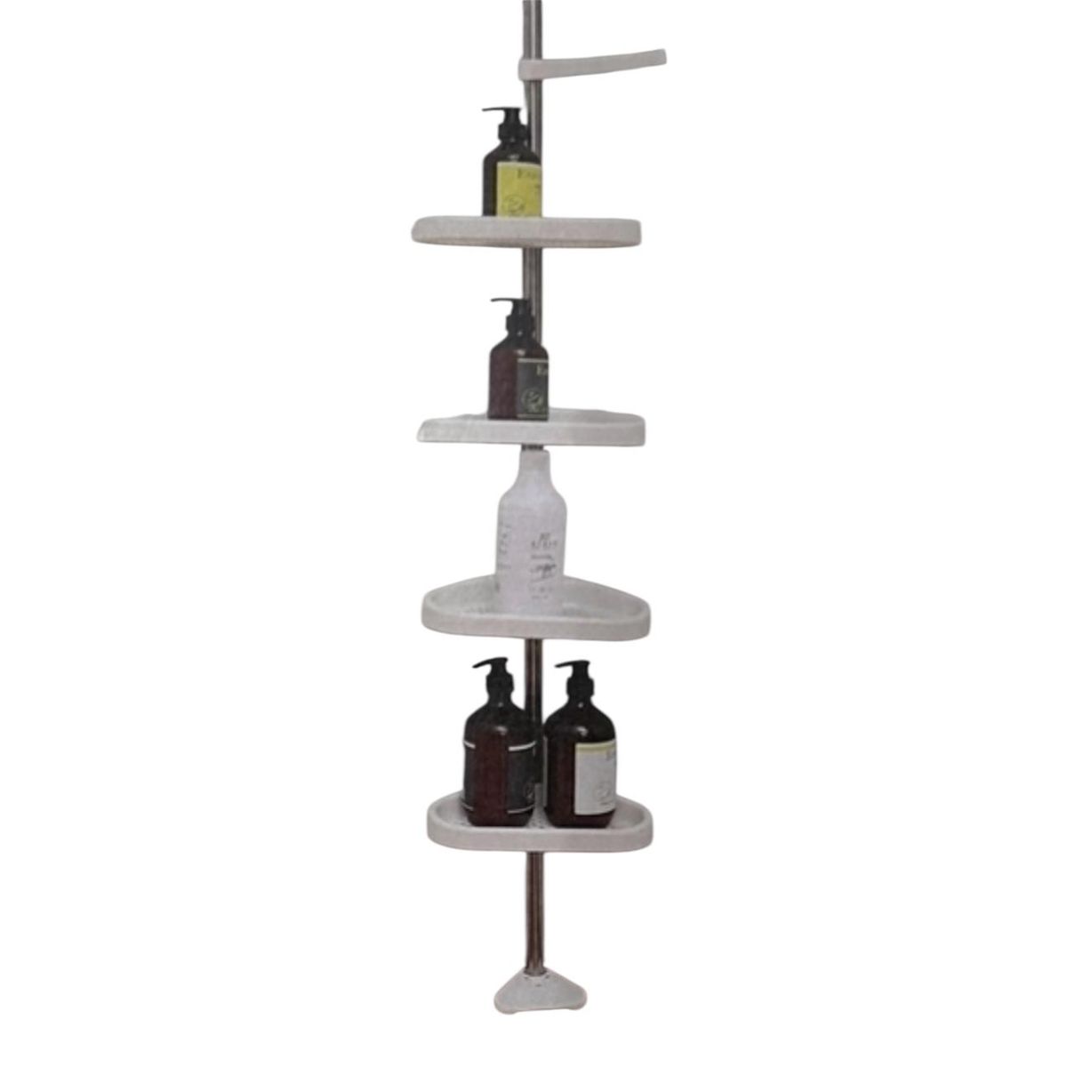 GENERICO - Organizador Esquinero Ducha Para Baño Multiuso 4 Pisos