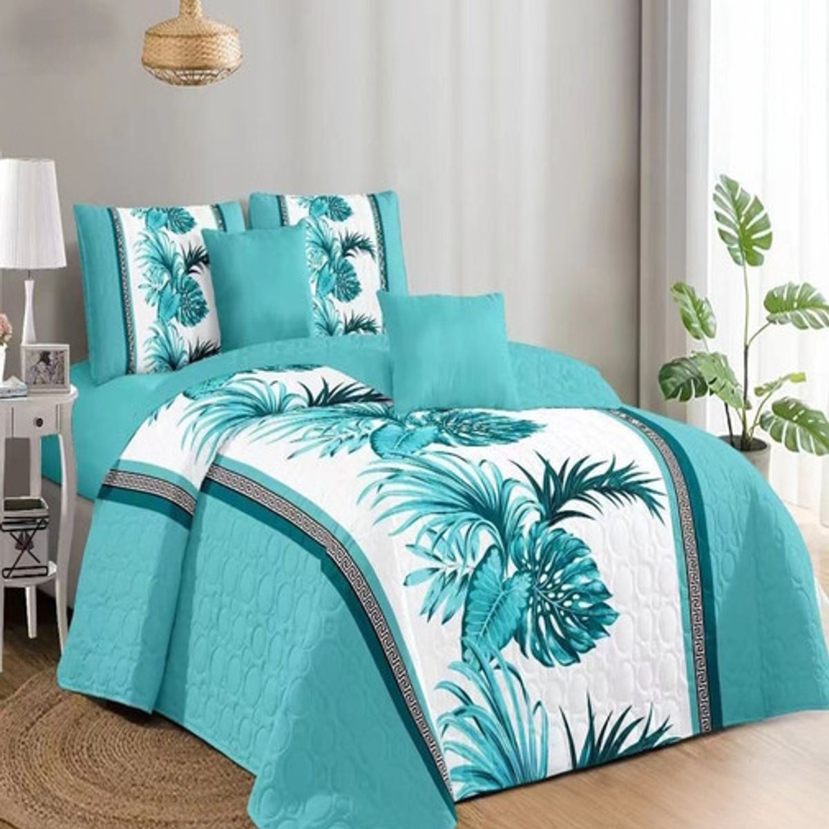 GENERICO - CUBRECAMA COBERTOR QUILT KING - SUPER KING