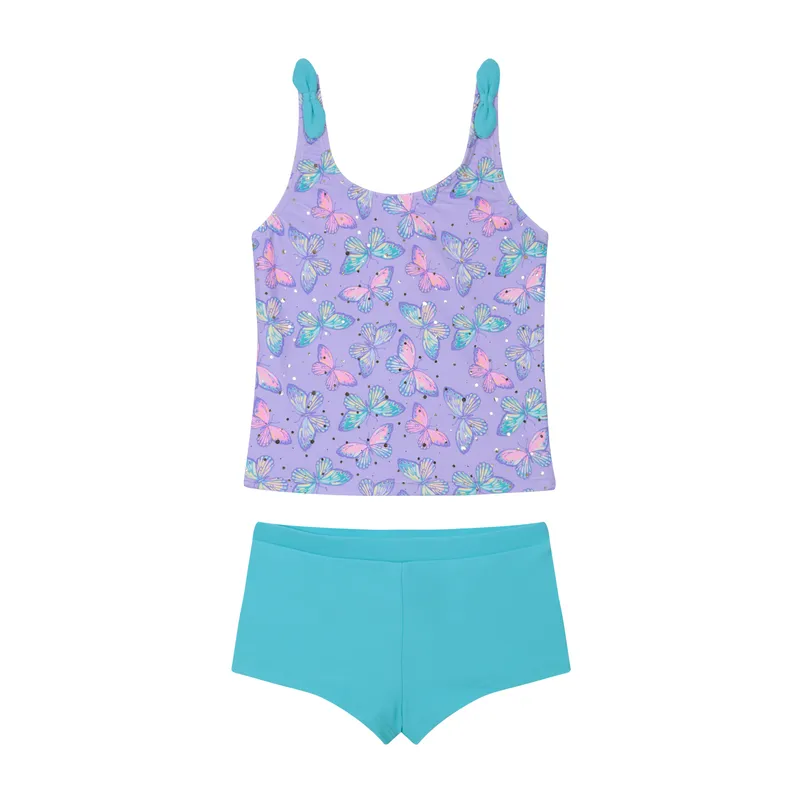 H2O WEAR - Traje de Baño Niña Tankini UV50 H2o Wear Lila - Lila