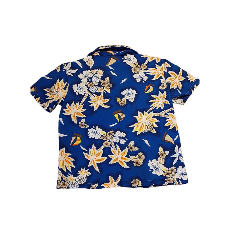 GENERICO - CAMISA GUAYABERA PASCUENSE TALLA 4 TRAJE TIPICO RAPA NUI