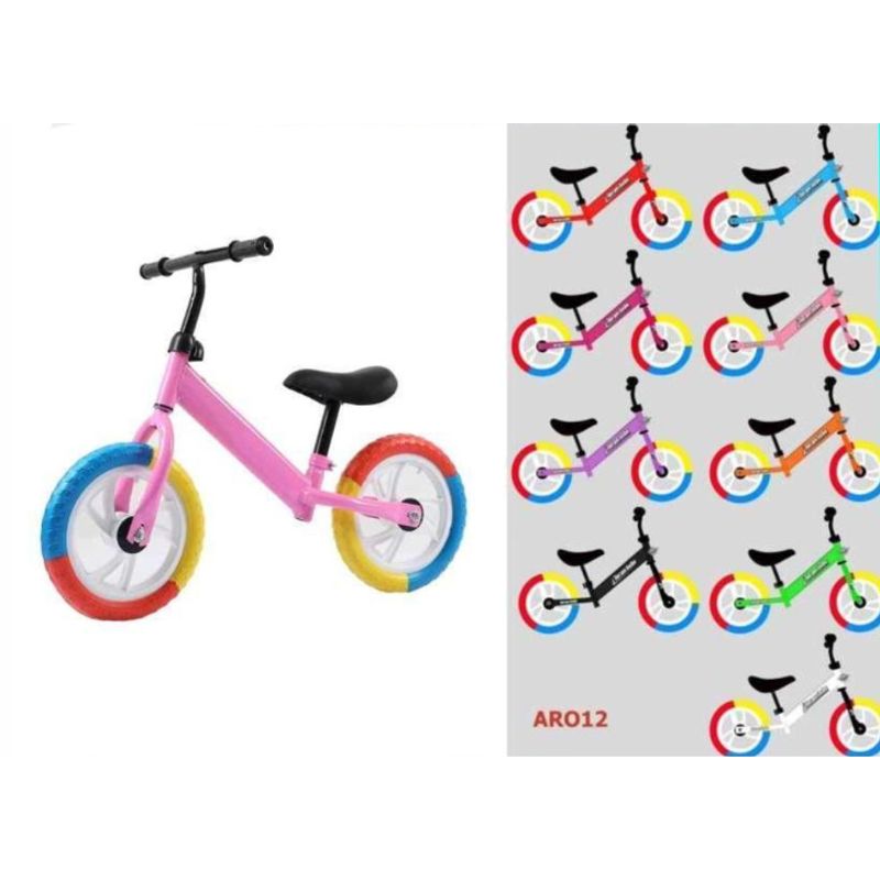 GENERICO - Bicicleta Equilibrio Sin Pedales Infantil  Color Azul