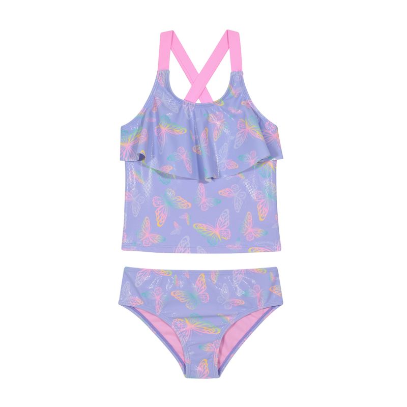 H2O WEAR - Traje de Baño Niña Tankini Vuelo UV50 H2O Wear Lila - Lila