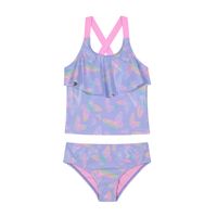 Traje de Baño Niña Tankini Vuelo UV50 Lila - Lila